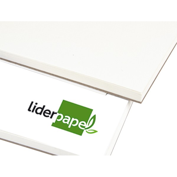 Bloc dibujo liderpapel acuarela encolado 297x420mm 20 hojas 300g m2 sin recuadro