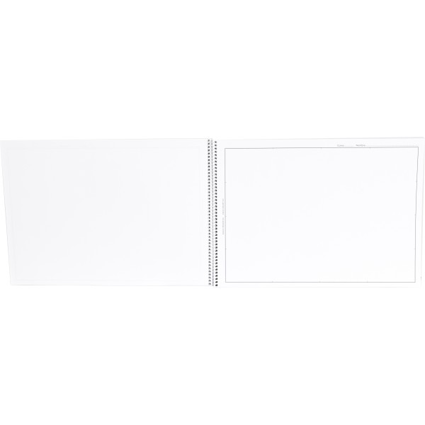 Bloc dibujo liderpapel escolar espiral 230x325mm 20 hojas 90g m2 con recuadro