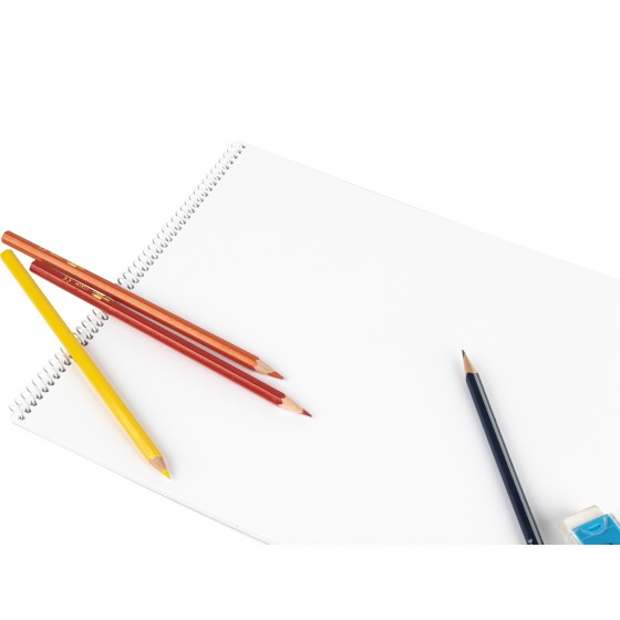 Bloc dibujo liderpapel escolar espiral 230x325mm 20 hojas 90g m2 sin recuadro