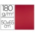 Cartulina liderpapel 50x65 cm 180g/m2 rojo navidad