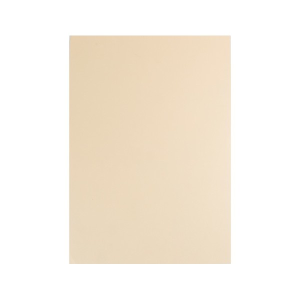 Cartulina liderpapel a3 180g/m2 crema paquete de 100 hojas