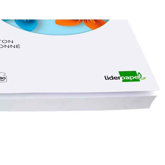 Cartulina liderpapel a3 180g/m2 blanco paquete de 100 hojas
