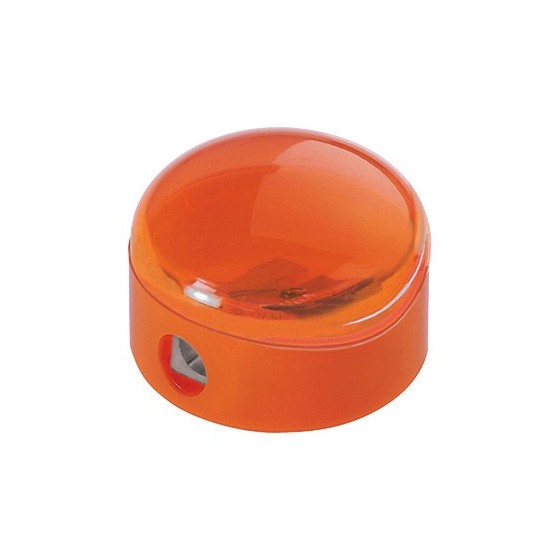 Sacapuntas m+r top uno 351 metalico redondo 1 uso con deposito