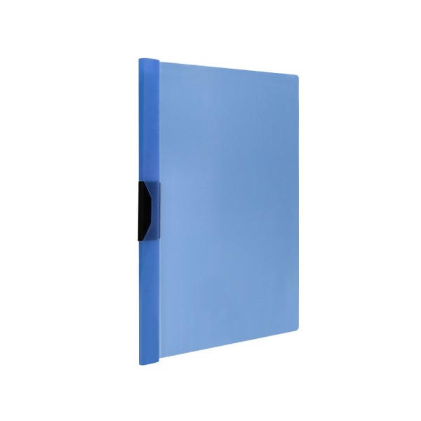 Carpeta liderpapel dossier pinza lateral 45302 polipropileno din a4 azul 30 hojas pinza deslizante
