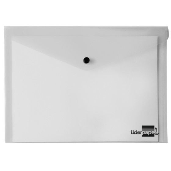 Carpeta liderpapel dossier broche 34354 polipropileno din a5 transparente