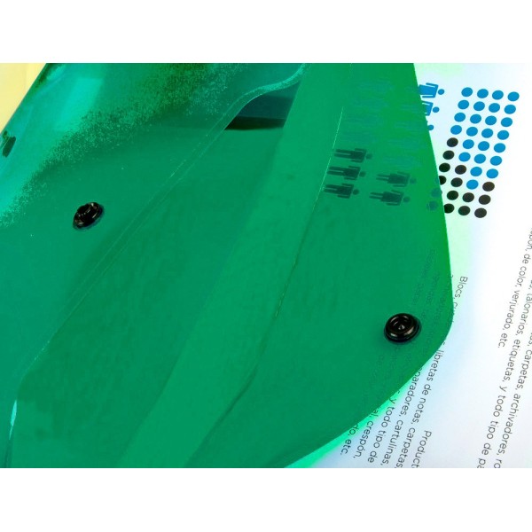 Carpeta liderpapel dossier broche 34353 polipropileno din a5 verde transparente