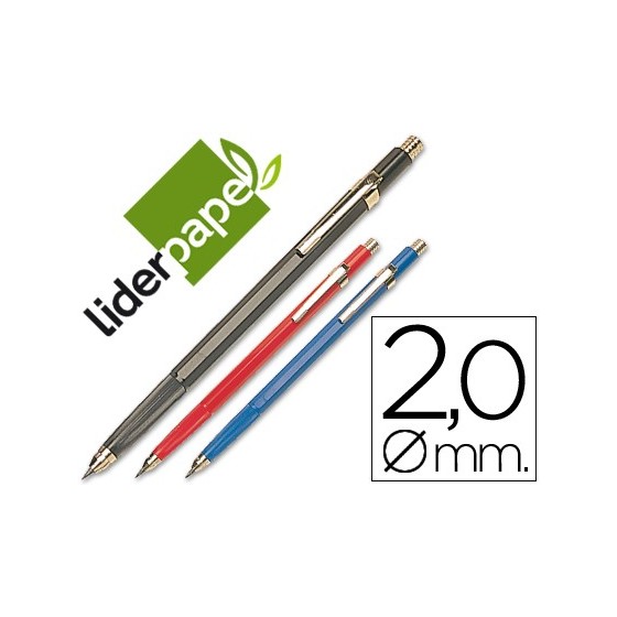 Portaminas liderpapel grafo 2 mm unidad