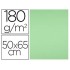 Cartulina liderpapel 50x65 cm verde pistacho 180 gr -unidad