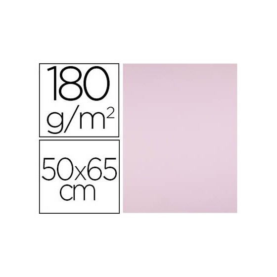 Cartulina liderpapel 50x65 cm 180g/m2 rosa