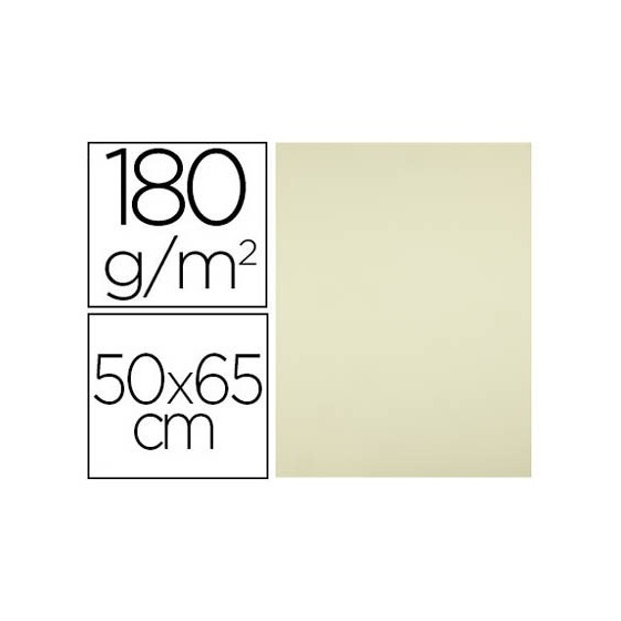 Cartulina liderpapel 50x65 cm 180g/m2 amarillo