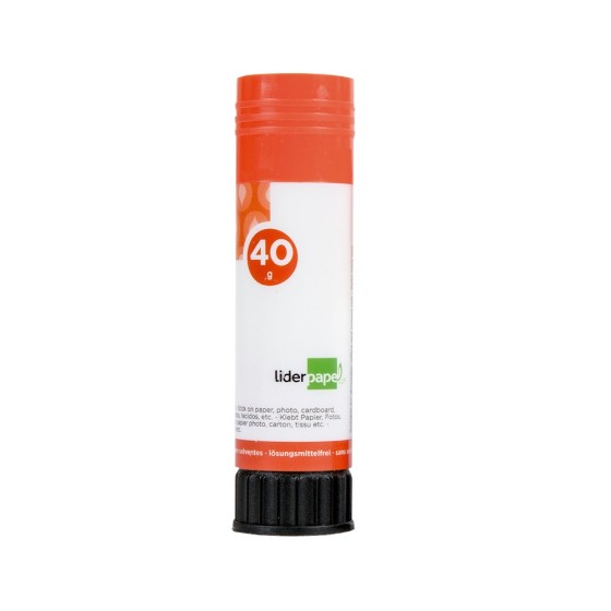 Pegamento liderpapel en barra 40 gr unidad