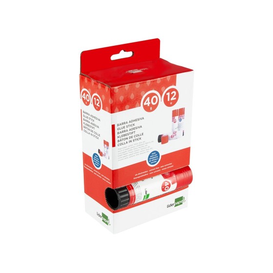 Pegamento liderpapel en barra 40 gr unidad