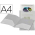 Carpeta liderpapel dossier dos bolsas canguro 45684 polipropileno din a4 transparente