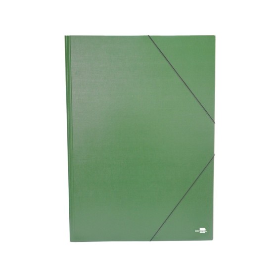 Carpeta planos liderpapel a2 carton gofrado n 12 verde