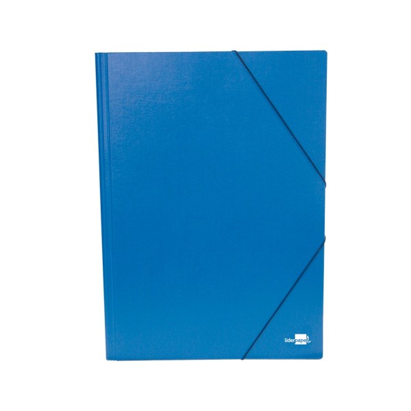Carpeta planos liderpapel a3 carton gofrado n 12 azul