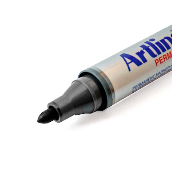 Rotulador artline marcador permanente 107 negro punta redonda