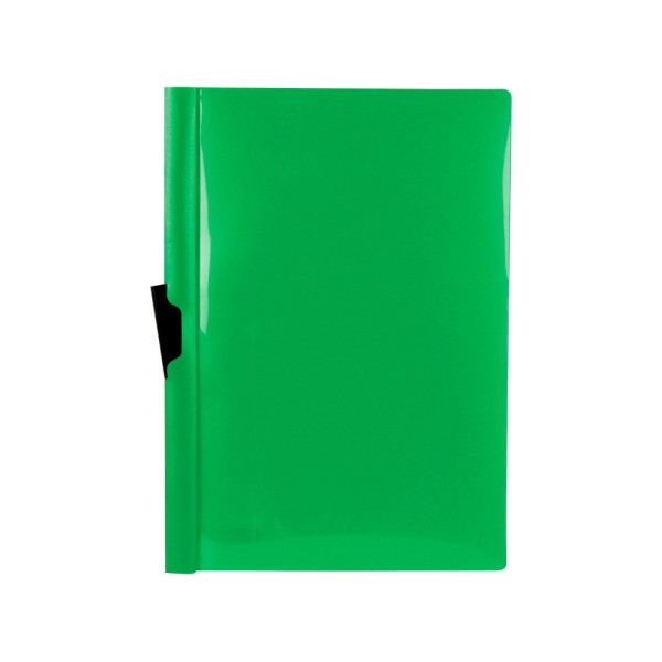 Carpeta liderpapel dossier pinza lateral 45323 polipropileno din a4 verde 60 hojas pinza deslizante