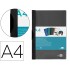 Carpeta liderpapel dossier pinza lateral 45325 polipropileno din a4 negro 60 hojas pinza deslizante