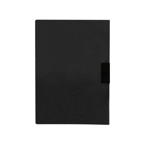 Carpeta liderpapel dossier pinza lateral 45325 polipropileno din a4 negro 60 hojas pinza deslizante