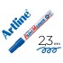 Rotulador artline marcador permanente ek-400 xf azul -punta redonda 2.3 mm -metal caucho y plastico
