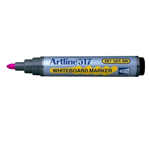 Rotulador artline pizarra ek-517 rosa punta redonda 2 mm tinta de bajo olor