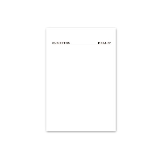 Talonario liderpapel camarero 8º original y copia t231 papel autocopiante
