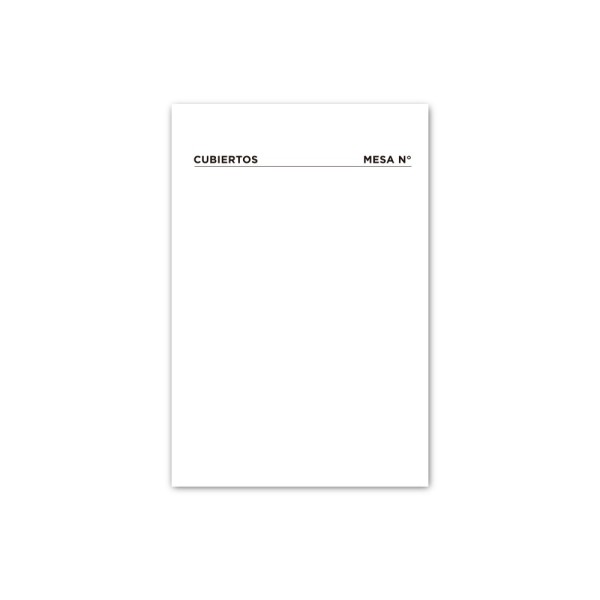 Talonario liderpapel camarero 8º original y copia t231 papel autocopiante