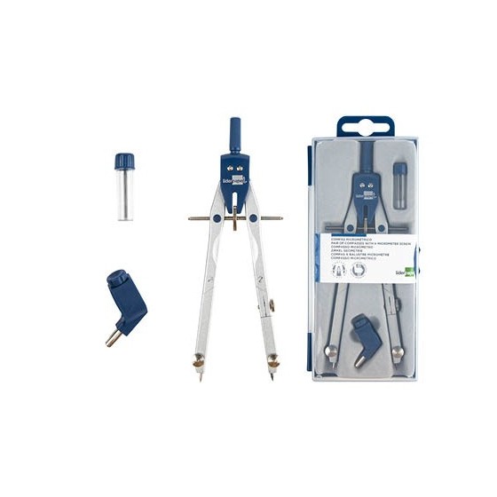 Compas liderpapel micrometrico con adaptador