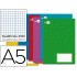 Libreta liderpapel smart a5 32 hojas 60g/m2cuadro 4mm con margen