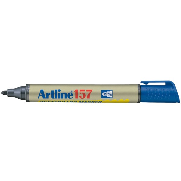 Rotulador artline pizarra ek-157 azul -punta redonda 2 mm