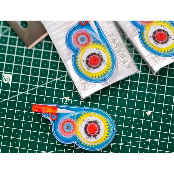 Corrector q-connect cinta blanco 5 mm x 8 m