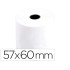 Rollo sumadora termico q-connect 57 mm ancho x 60 mm diametro sin bisfenol a