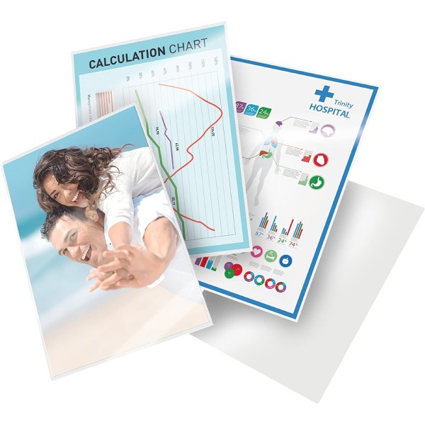 Funda Plastificar CENTRA A3 125 Micras Caja x100