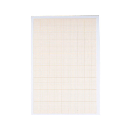 Bloc papel milimetrado liderpapel encolado 297x420mm 50 hojas 80g/m2