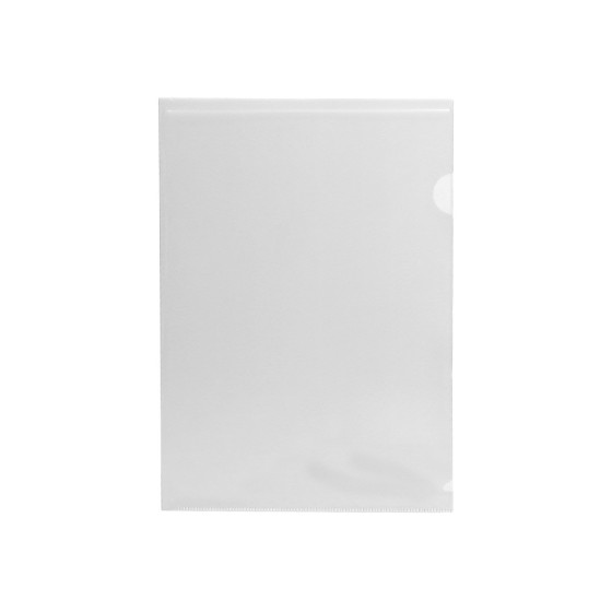 Carpeta liderpapel dossier uñero 44004 polipropileno din a4 incolora 20 hojas