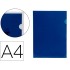 Carpeta liderpapel dossier uñero 44002 polipropileno din a4 azul 20 hojas