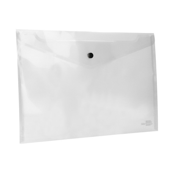 Carpeta liderpapel dossier broche 34044 polipropileno din a4 incolora 50 hojas