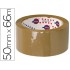 Cinta adhesiva eurocel polipropileno havana 66 mt x 50 mm para embalaje