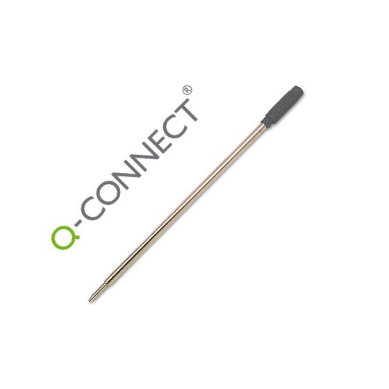 Recambio boligrafo q-connect tipo cross negro