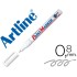 Rotulador artline marcador permanente ek-444 xf blanco punta redonda 0.8 mm metal caucho y plastico