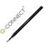 Recambio rotulador roller magno q-connect negro