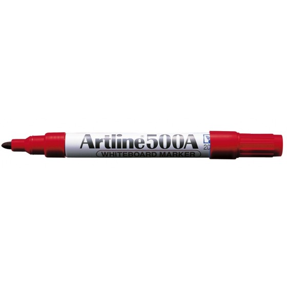 Rotulador artline pizarra ek-500 rojo punta redonda 2 mm recargable