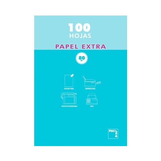Recambio PACSA A4 80 g. Paquete x100 Hojas