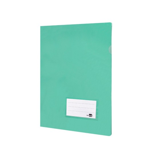 Carpeta liderpapel dossier a4 uñero verde manzana opaco