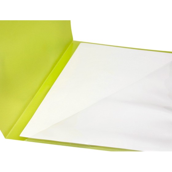Carpeta liderpapel dossier a4 uñero amarillo fluor opaco