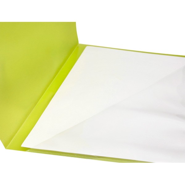 Carpeta liderpapel dossier a4 uñero amarillo fluor opaco