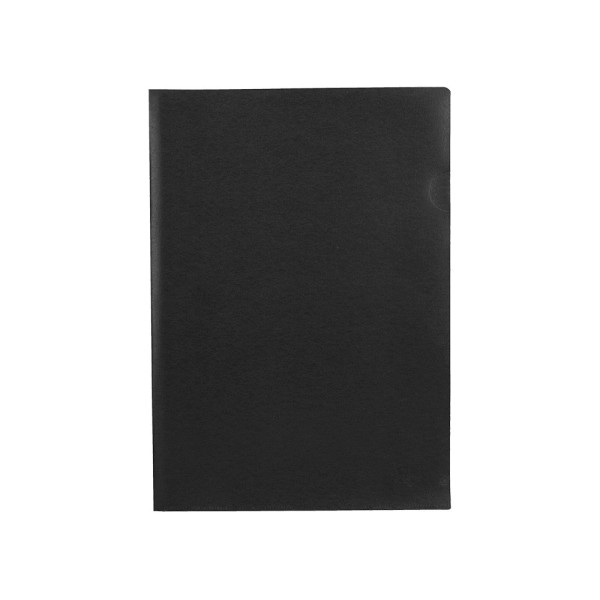 Carpeta liderpapel dossier uñero polipropileno din a4 negro opaco 20 hojas