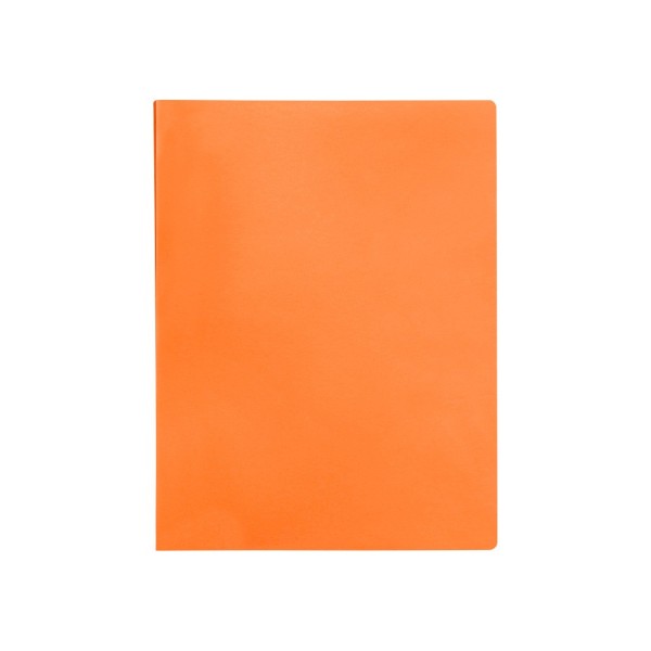 Carpeta liderpapel escaparate 30 fundas polipropileno din a4 naranja fluor opaco