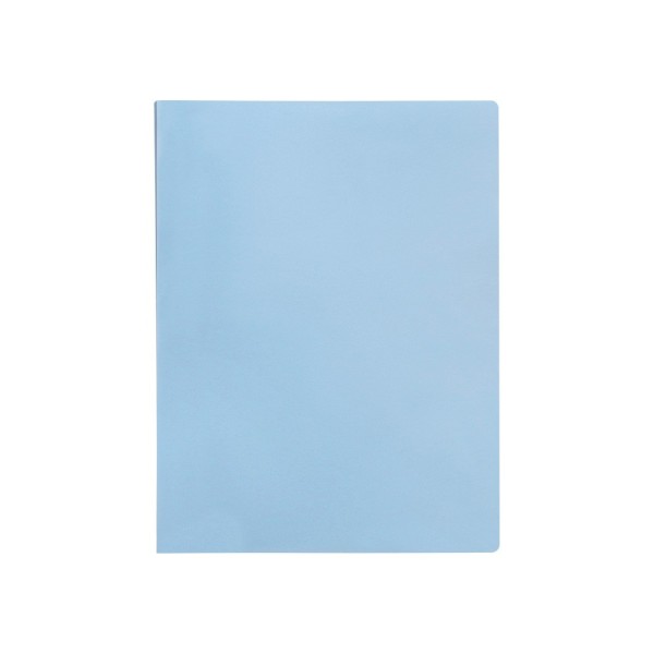 Carpeta liderpapel escaparate 20 fundas polipropileno din a4 celeste opaco