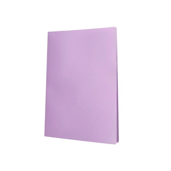 Carpeta liderpapel escaparate 10 fundas polipropileno din a4 lavanda opaco